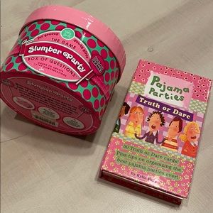 Slumber Party Questions Game & Truth or Dare Game
